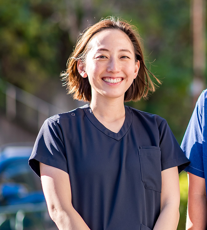北野駅・あお歯科・青 真理絵